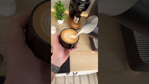 Making a simple morning coffee