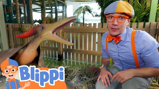 🦕Baby Dinosaurs🦖 | Blippi Vehicles | Learning Videos for Kids
