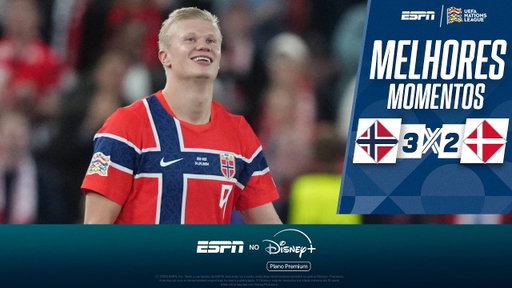 HAALAND BRILHA E GARANTE VITÓRIA DA NORUEGA CONTRA A DINAMARCA NA NATIONS LEAGUE | MELHORES MOMENTOS