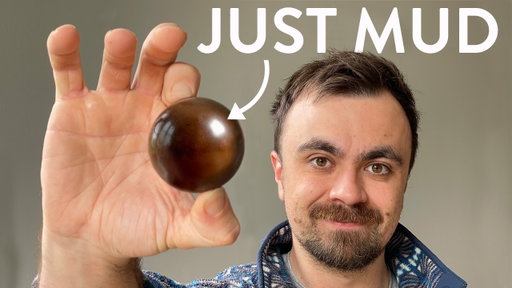 This week I learned to polish mud || Japanese Dorodango