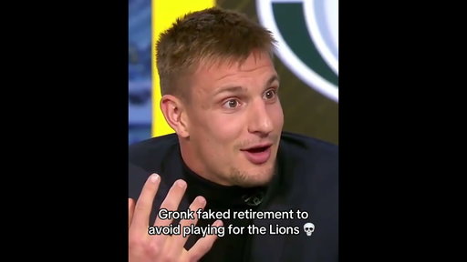 Gronk Faked His Retirement