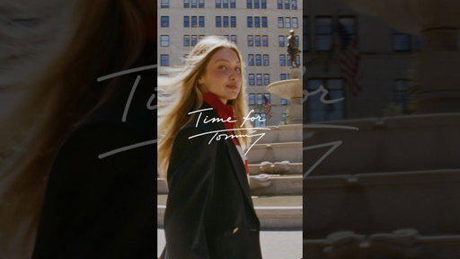 TOMMY HILFIGER | Gigi Hadid arrives at The Plaza ahead of the Tommy Hilfiger Spring 2027 show