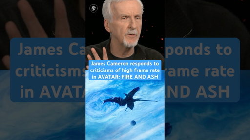 #Avatar: Fire and Ash director James Cameron talks about why he uses high frame rate in Avatar