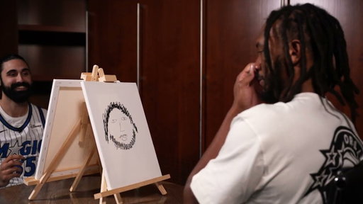 CAN THESE NBA PLAYERS DRAW ONE ANOTHER WELL? | SKETCHY BUSINESS FT. WENDELL AND GOGA