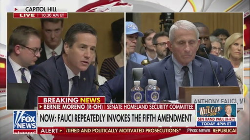 Sen. Moreno Attacks Fauci In Expletive Rant: ‘Who The F*** Do You Think You Were For Doing That?’
