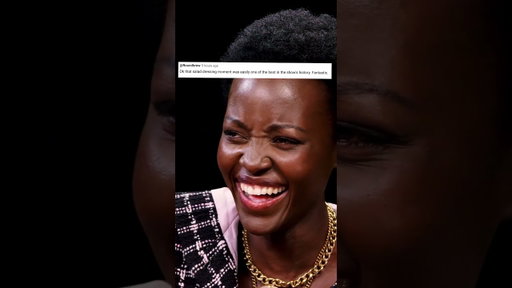 Lupita Nyong'o had one of the most ICONIC moments in Hot Ones History 🤣🤣