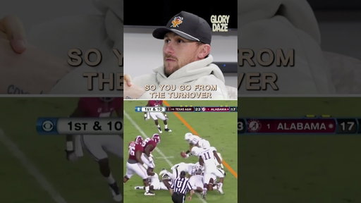 Mike Evans and Johnny Manziel breaking down THAT Alabama game beats a Taylor Swift pod any day…