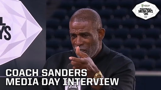 Coach Sanders Interview at 2026 Monster Energy Big 12 Football Media Days