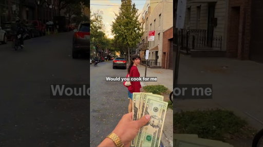 Paying strangers to cook for me #cookingchallenge #cookforme #cooking #newyork