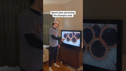 Sports fans after the Olympics end😂🔥