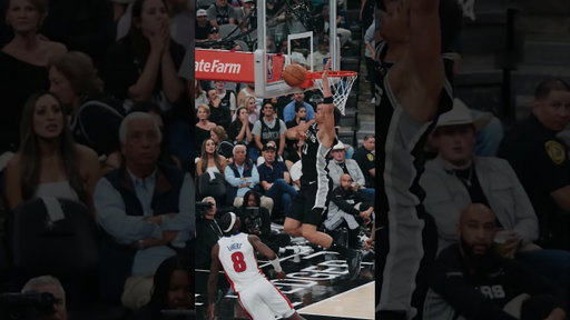 CARTER. BRYANT... we're still not over it 😮‍💨 #spurs #nba#carterbryant