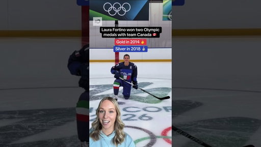 Former Canadian gold medalist Laura Fortino is representing a different country at this Olympics 👀