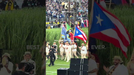 AMAZING!! #badbunny #Super Bowl