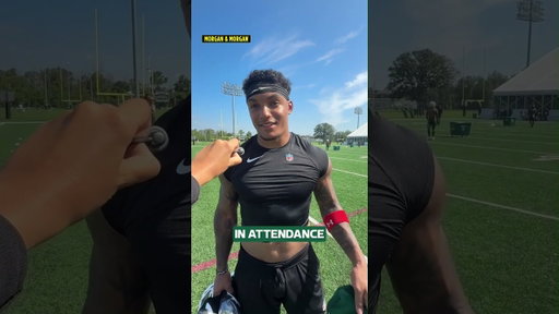 Asking the guys about things that never happened 😂  #nfl #nyjets#shorts #prank