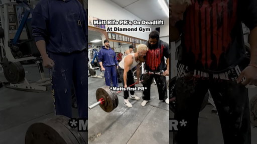 Matt Rife Deadlift PR #shorts