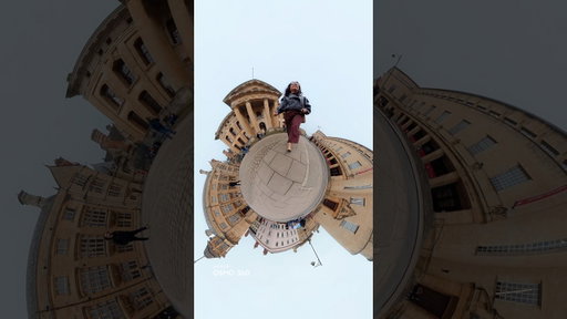 Exploring the picturesque streets of Oxford, with my trusty Osmo 360📹