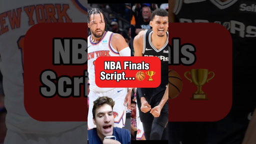 NBA Finals Script: New York Knicks Or San Antonio Spurs?🏀🏆