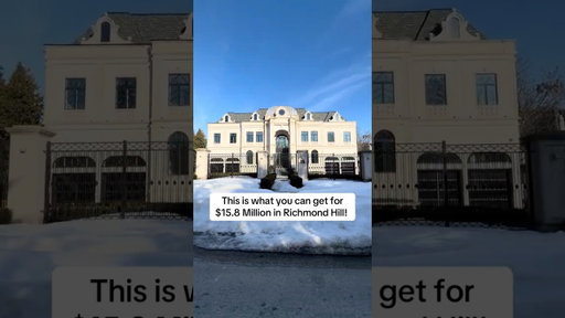 now THAT’S a #mansion worth living in! 😍 #richmondhill #vaughan #vaughanrealestate #torontorealtor
