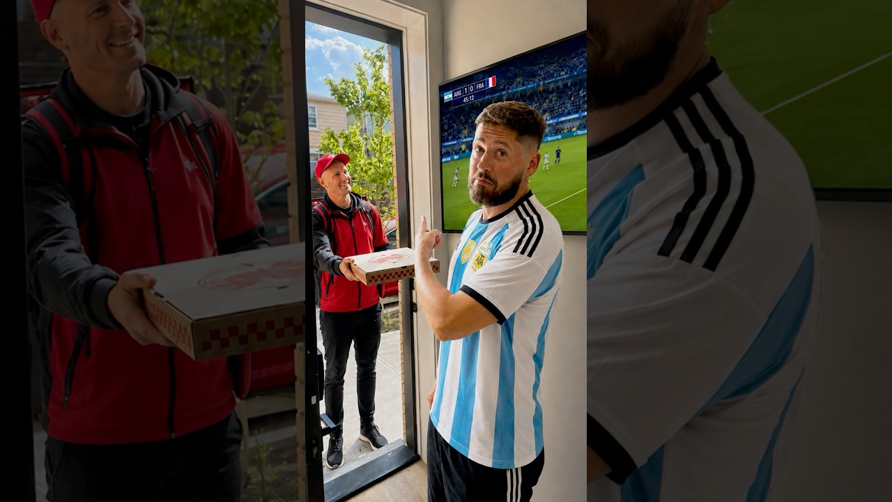 Asking Delivery Drivers To Watch The World Cup