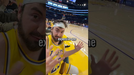 Cheapest vs Expensive NBA Seat! #nba #basketball