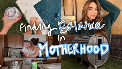 finding balance as a first time mom .... kinda