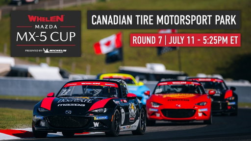 Mazda MX-5 Cup 2026 | Round 7 - CTMP | Livestream