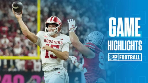 2025 BIG TEN CHAMPIONSHIP: Indiana vs. Ohio State | HIGHLIGHTS | Big Ten Football | 12/06/25