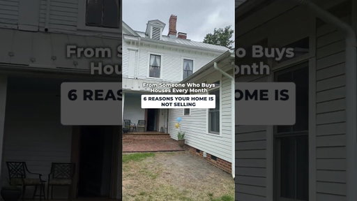 6 Things That Can Keep A House From Selling #realestate #realestateinvesting #houseselling
