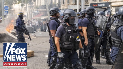 SEE IT: Police attempt to BREAK UP riots in France
