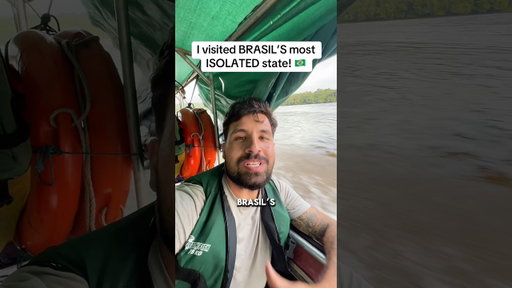 I VISITED BRASIL’S MOST ISOLATED STATE! 🇧🇷 #travel #travelblogger #brasil #brazil #amapá #amazon