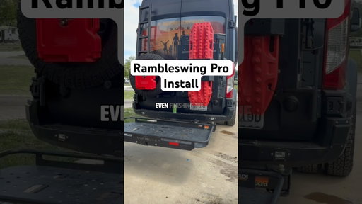@rigdsupply RambleSwing Pro for the win! Love that my @pakmule swings away now on my @vandoitco van