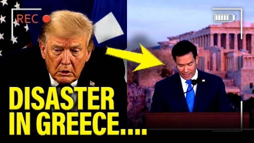 🚨Trump FALLS APART in Greece…