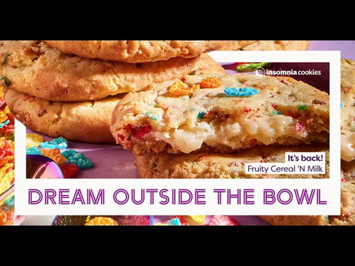 Now Baking: Fruity Cereal 'N Milk Filled Classic Cookies