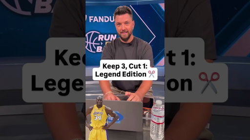 Keep 3, Cut 1 - NBA Legends