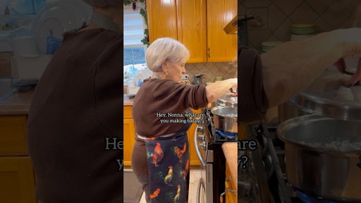Nonna Makes the Best Ricotta Pasta!