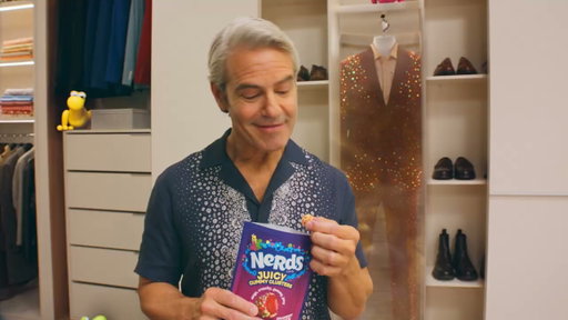 NERDS Juicy Gummy Clusters Big Game Commercial ft. Andy Cohen | Official :45 | 2026