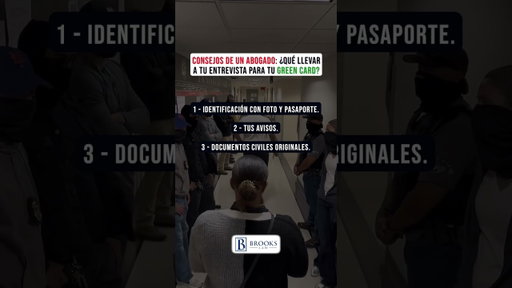 📜 Consejos de un Abogado: ¿Qué llevar a tu entrevista para la Green Card? 🇺🇸✨
