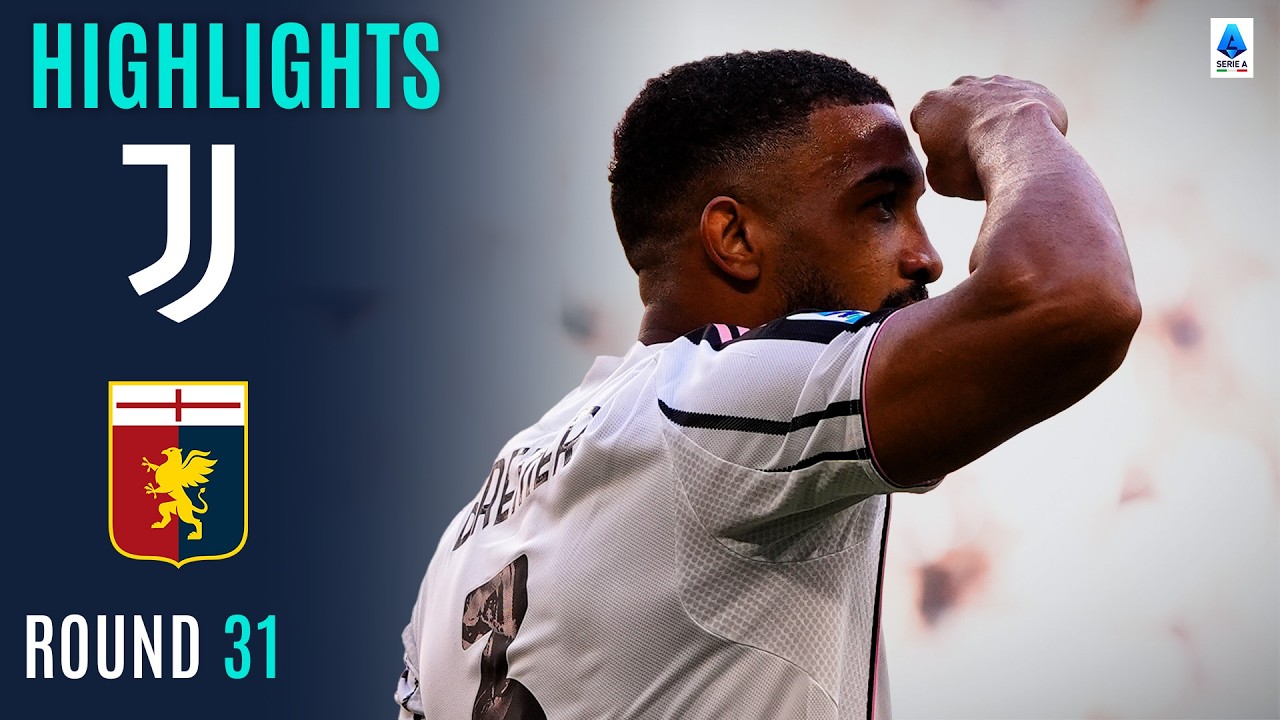 Juve Close Up in Champions League Run | JUVENTUS-GENOA | HIGHLIGHTS | Serie A 2025/26