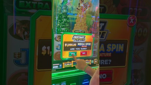 Saw @Bluffinbob  smash this thing so had to try it out! #gambling #casino #money #comedy #slots