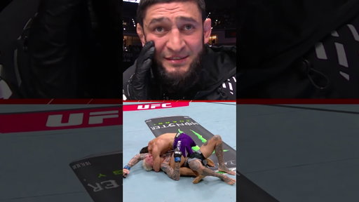 having Khamzat Chimaev in your corner is CHEATING! #ufc331