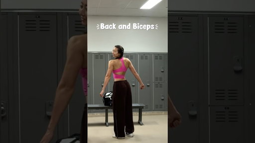 Back and biceps 💪🏼 come with me to the gym!! #gymvlog #backandbicepsday #gymgirl #pullups