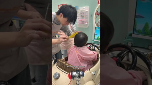 Giving my son a bowl cut in China!!