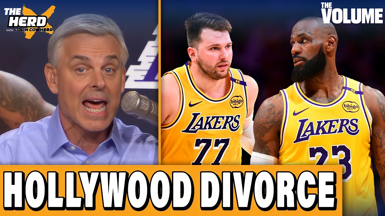 LeBron & Lakers headed for HOLLYWOOD DIVORCE + Luka defensive STRUGGLES | Colin Cowherd: HERD NBA