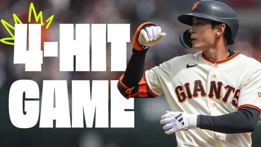 Jung Hoo Lee Delivers Amazing 4-Hit Performance vs Marlins | San Francisco Giants Highlights