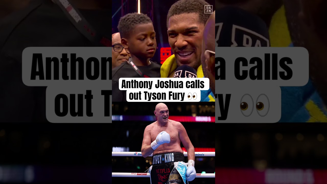 Anthony Joshua vs. Tyson Fury would be ELECTRIC ⚡️🙏