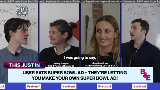 Discussing Uber Eats's Super Bowl Ad "Football is for Food" (Matthew McConaughey + Bradley Cooper)