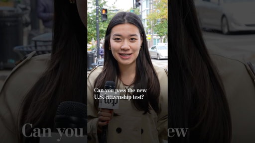 Can you pass the U.S. citizenship test?