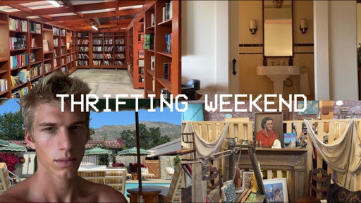 MY DREAM WEEKEND! amazing thrifting in Ojai + Ventura