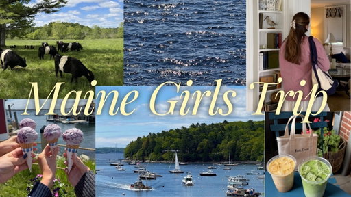 Maine girls trip | a wholesome weekend on the coast