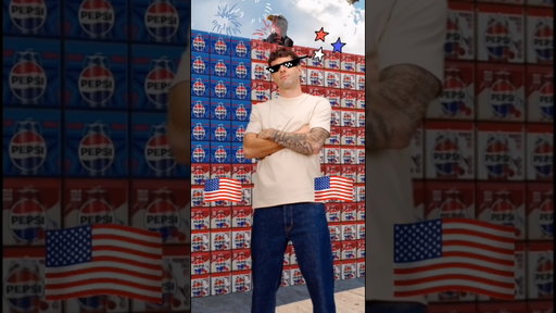 POV: you walk into the Pepsi aisle on July 3